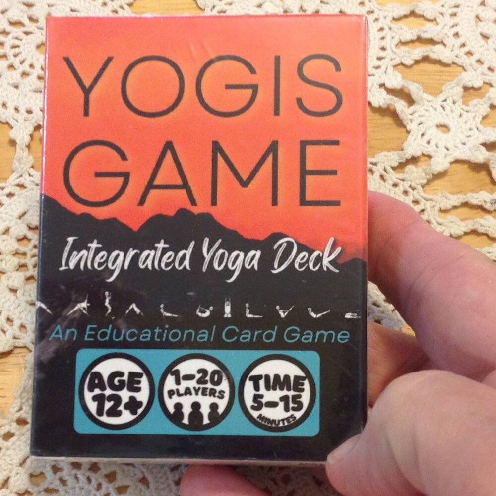 Yoga Practice Cards - Yogis Game, integrated yoga deck, educational